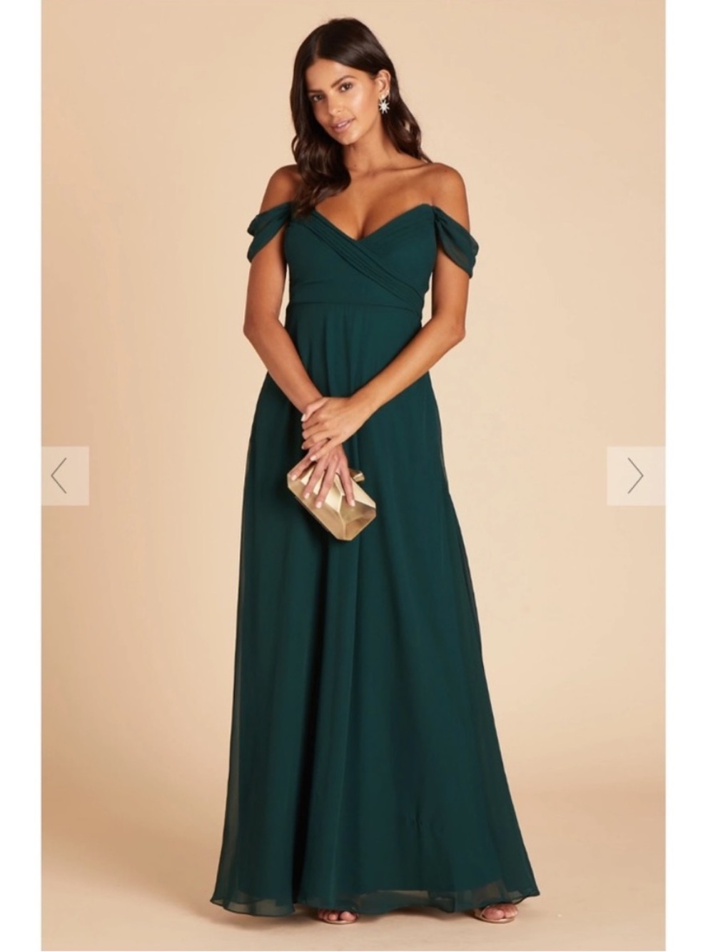 Birdy Grey Emerald Green Spence Maxi Dress